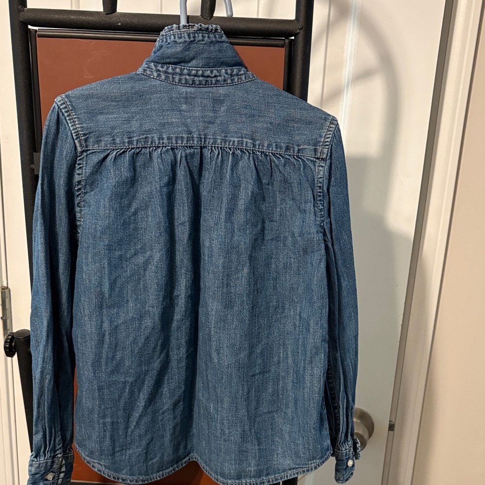 Ralph Lauren Button-Up Denim Shirt - Blue - Picture 2 of 2